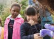4 enfants de maternelle participe au programme Vivre ensemble - Fri for mobberi