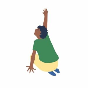 Enfant qui lève la main