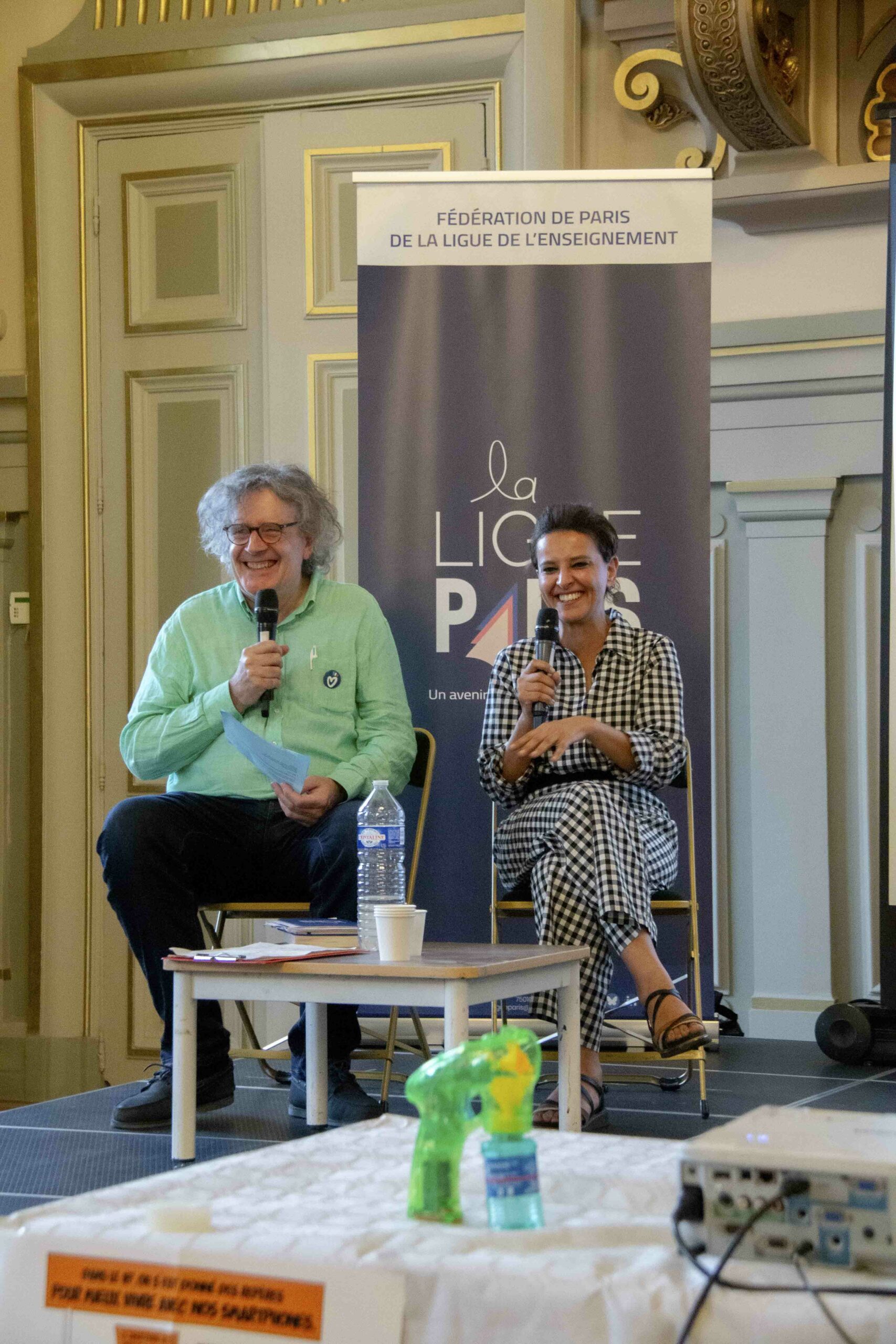 Najat Vallaud-Belkacem pour la soirée des Alliances Educatives