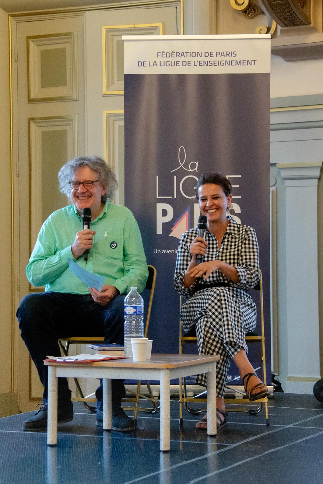Najat Vallaud-Belkacem pour la soirée des Alliances Educatives