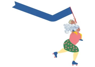 LA LIGUE ill femme enfant drapeau
